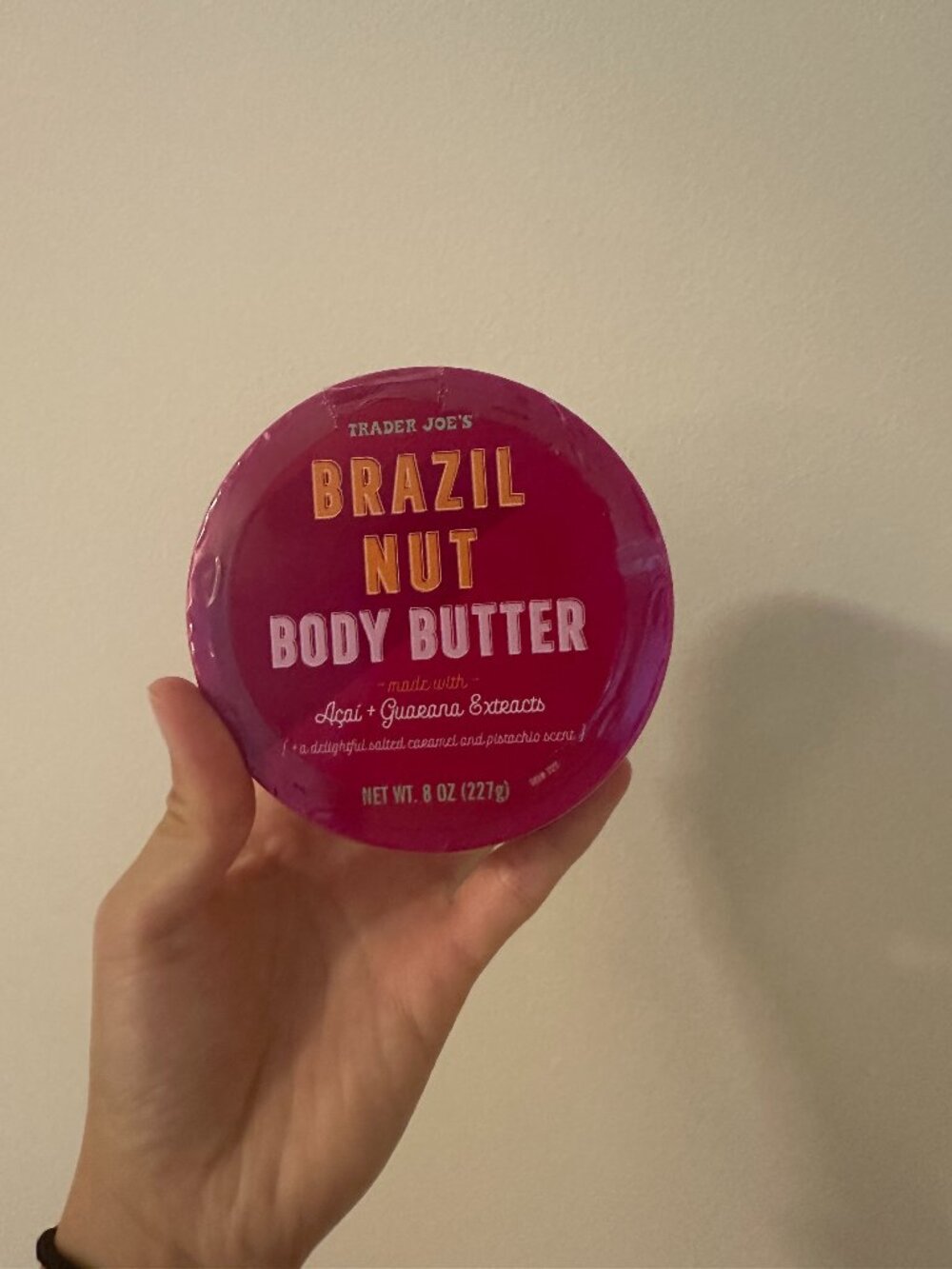 NEW TRADER JOES Brazil Nut Body Butter